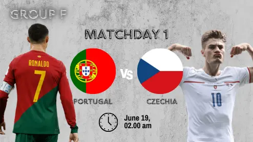 PORTUGAL VS CZECHIA